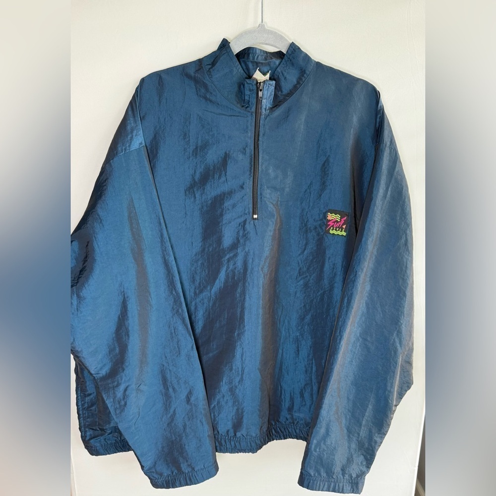 Vintage Surf Style pull over windbreaker • Men’s OS